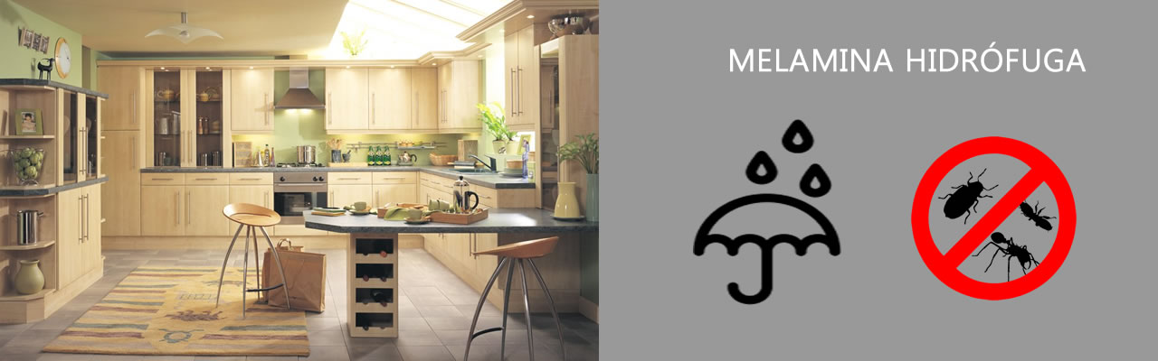 Imagen principal de melamina hidrófuga para muebles de cocina