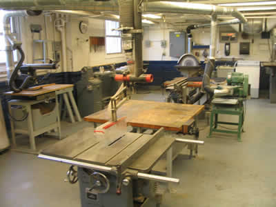 Imagen de taller de ebanistería para muebles de cocina.